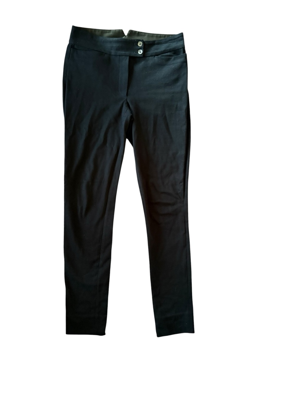 IISLI New York Black Slim Leg Dress Pants Size 27 Made in USA